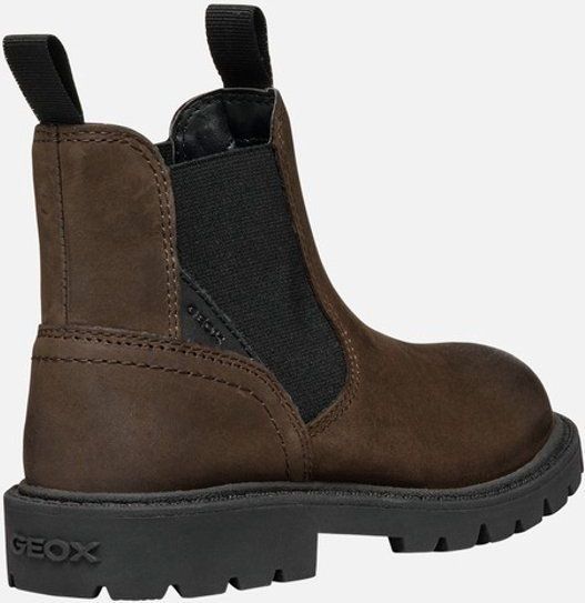 Geox - Chelsea Boots - Zwart - Leer