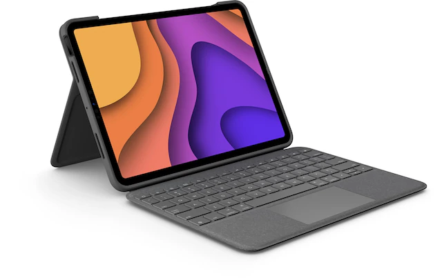 Logitech Tablet-Hülle »Folio Touch iPad Air (4. & 5. Gen)« Tablet 28 cm (11 Zoll)
