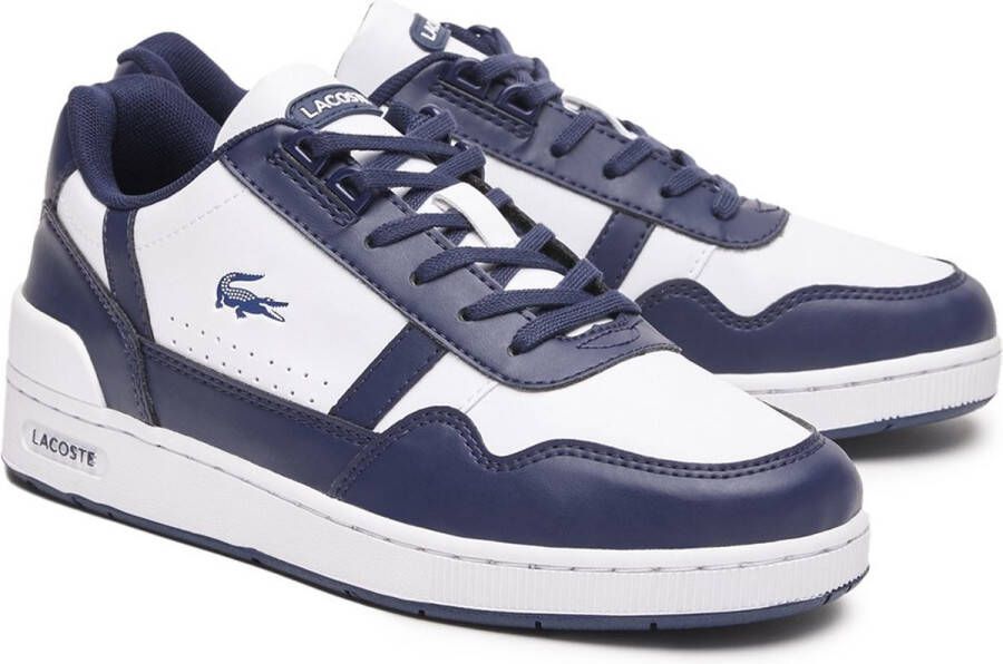Lacoste T-clip 223 4 Suj Basketball Schoenen white navy maat: 37 beschikbare maaten:35 36 37