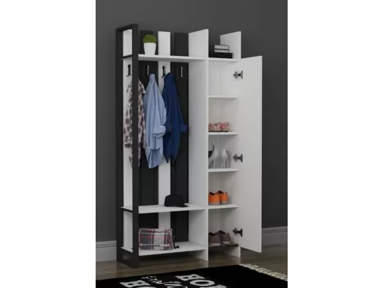 Meuble d'entrée PRO blanc