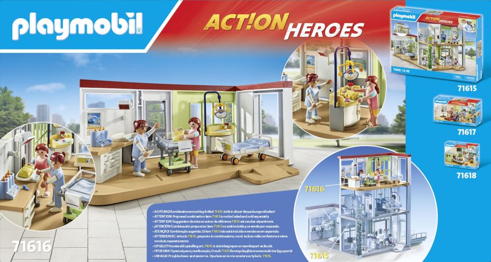 PLAYMOBIL 71616 Entbindungsstation