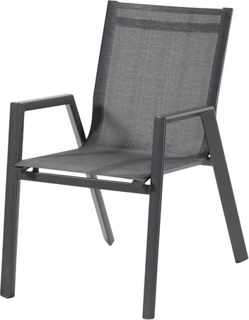 Hartman eettafelstoel Aruba antraciet