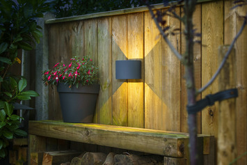 Garden Lights buitenlamp Goura antraciet 2-lichts 12 Volt