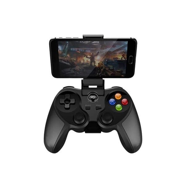 Gaming-håndcontroller med smartphone-holder og Bluetooth-forbindelse