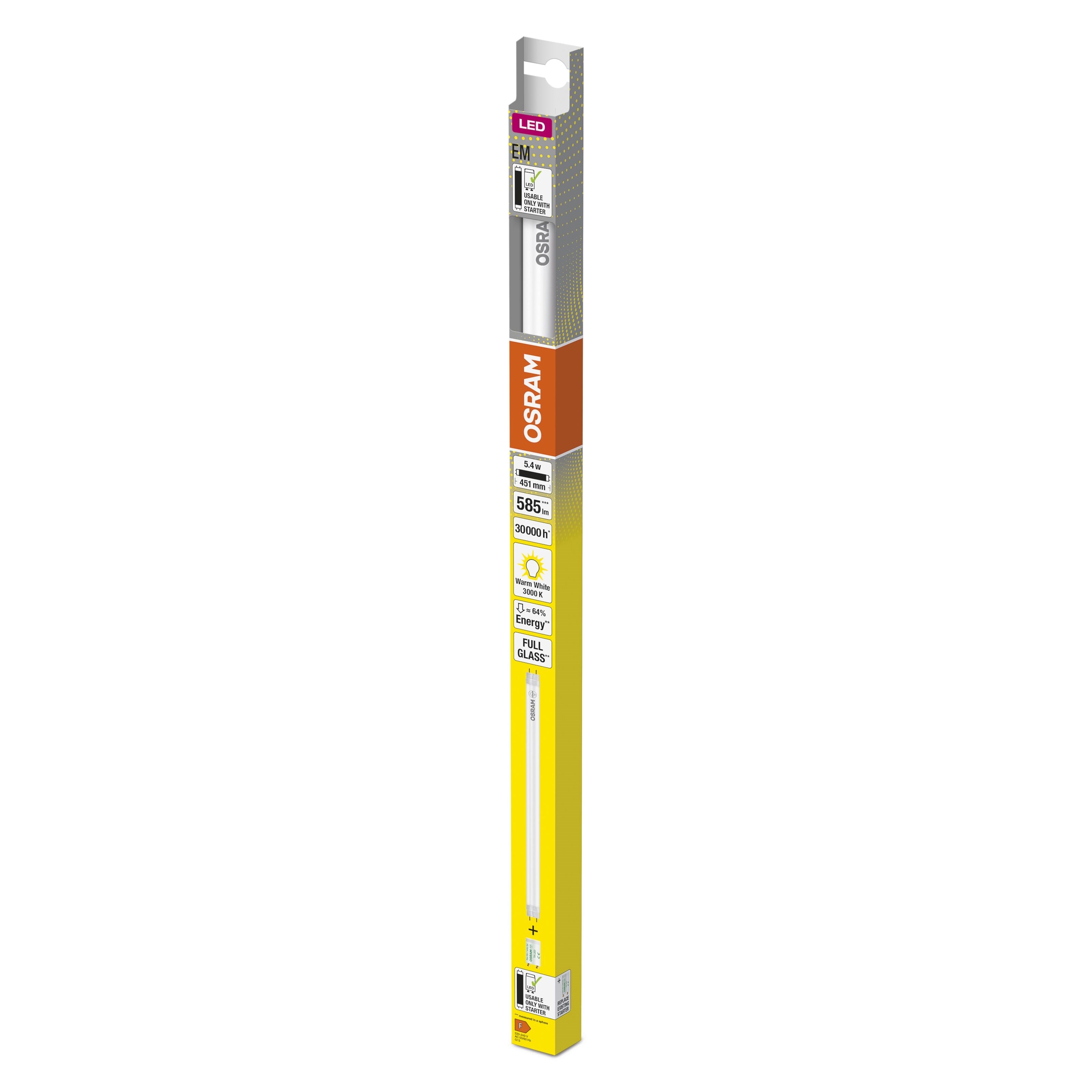 Osram LED-lysrør T8 (G13) 585 lm