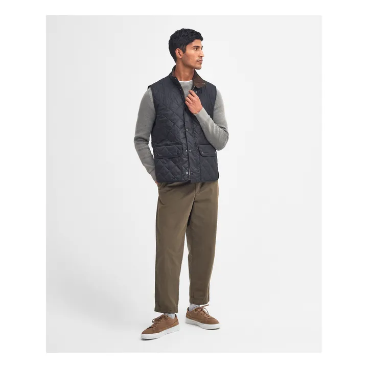 Barbour Veste Sans Manches Matelassée New Lowerdale | Bleu marine