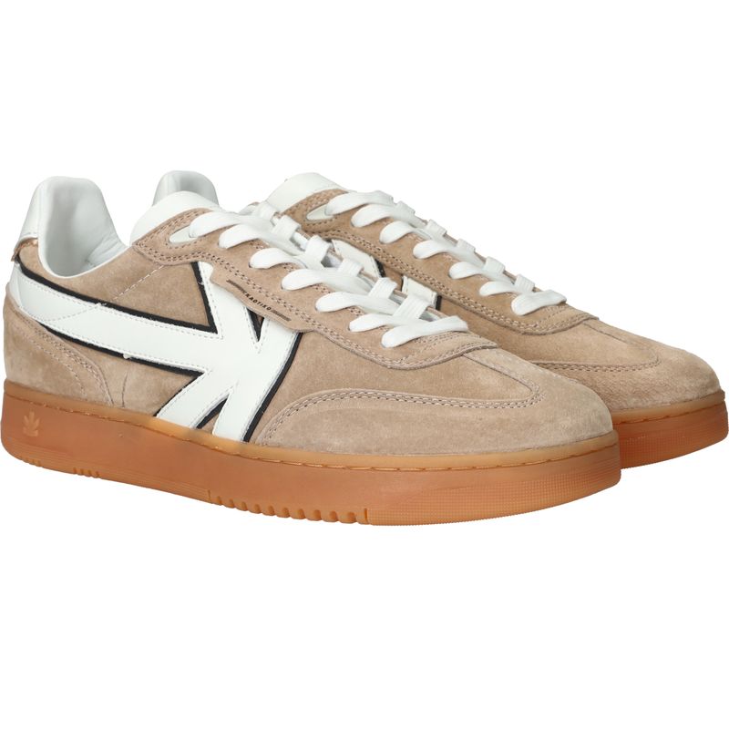 Kaotiko Boston Sneakers Beige Heren