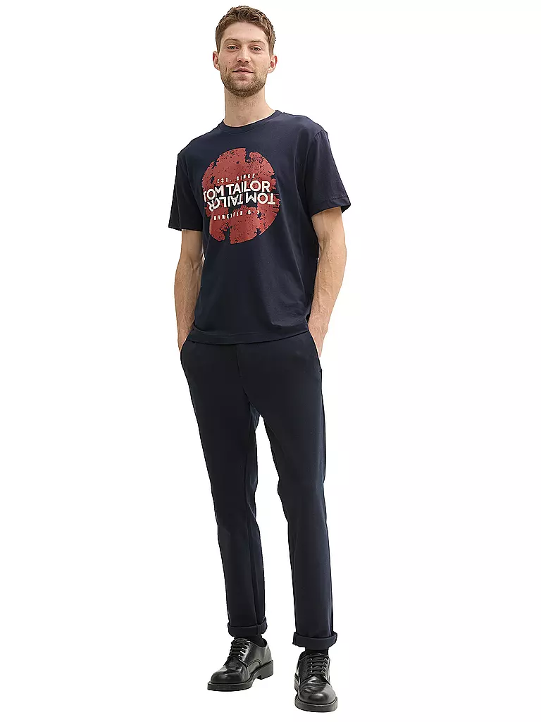 TOM TAILOR T-Shirt dunkelblau