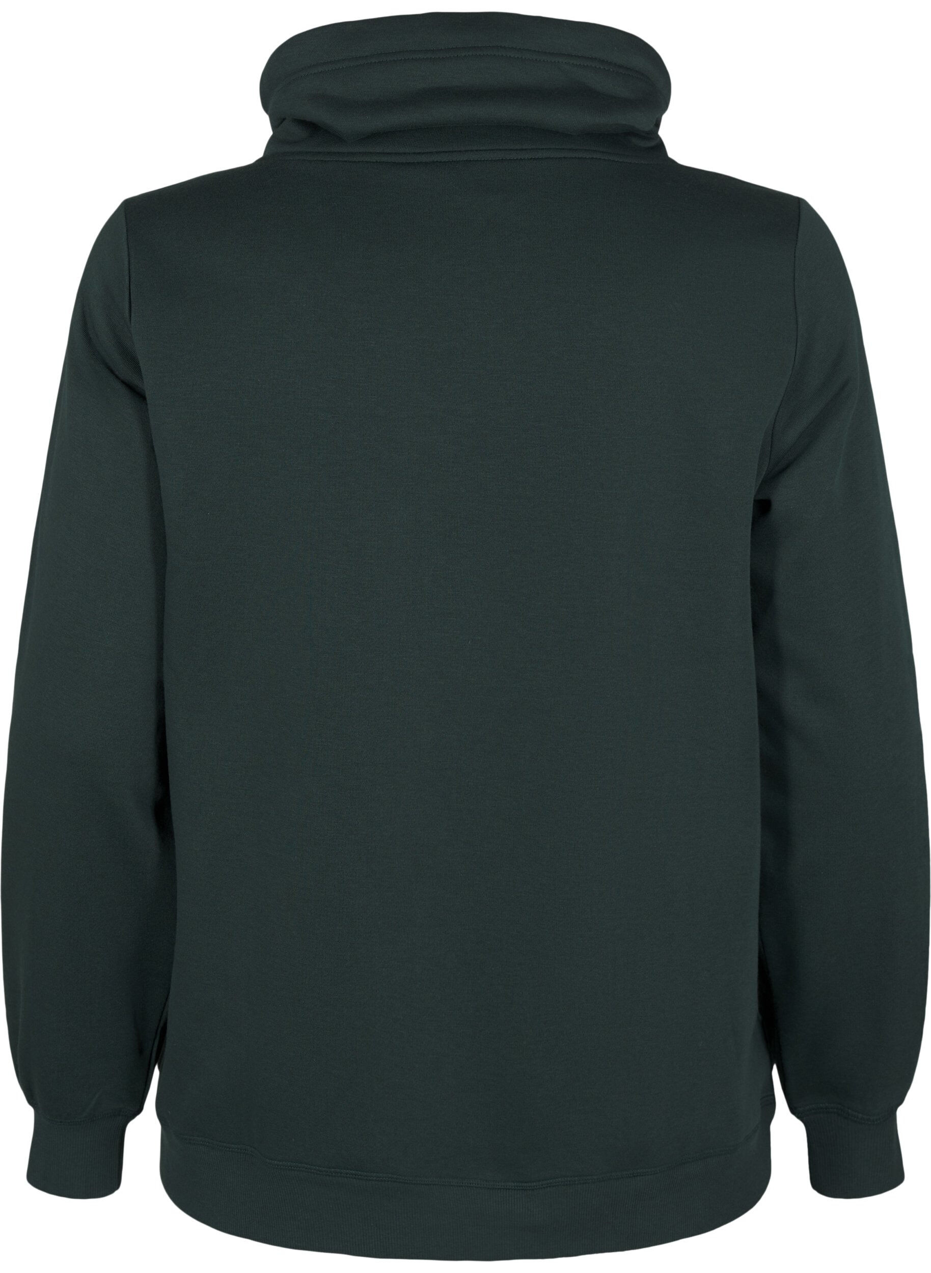 FLASH - Sweatshirt med høj krave