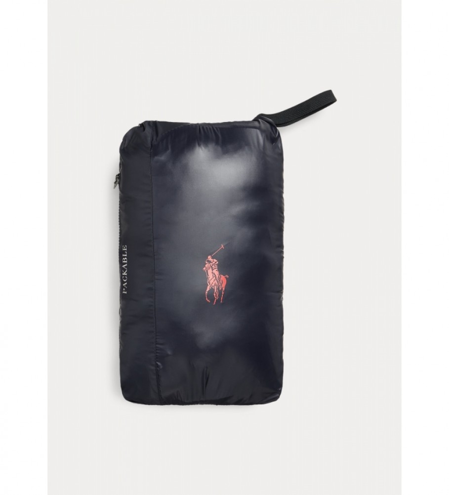 Jaqueta dobrável Ralph Lauren Terra Poly Fill cor marinho