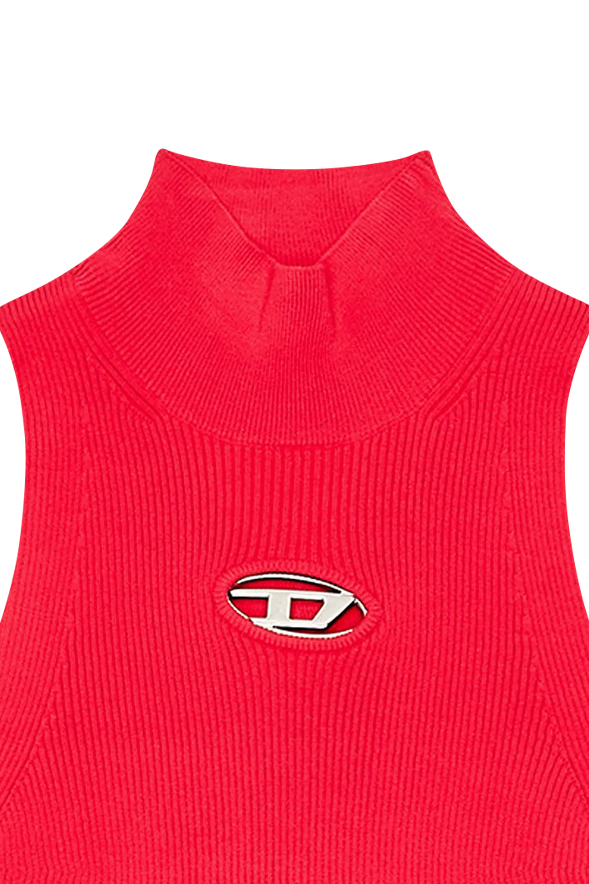 DIESEL Débardeur M-ONERVAX-TOP TRICOT Rose