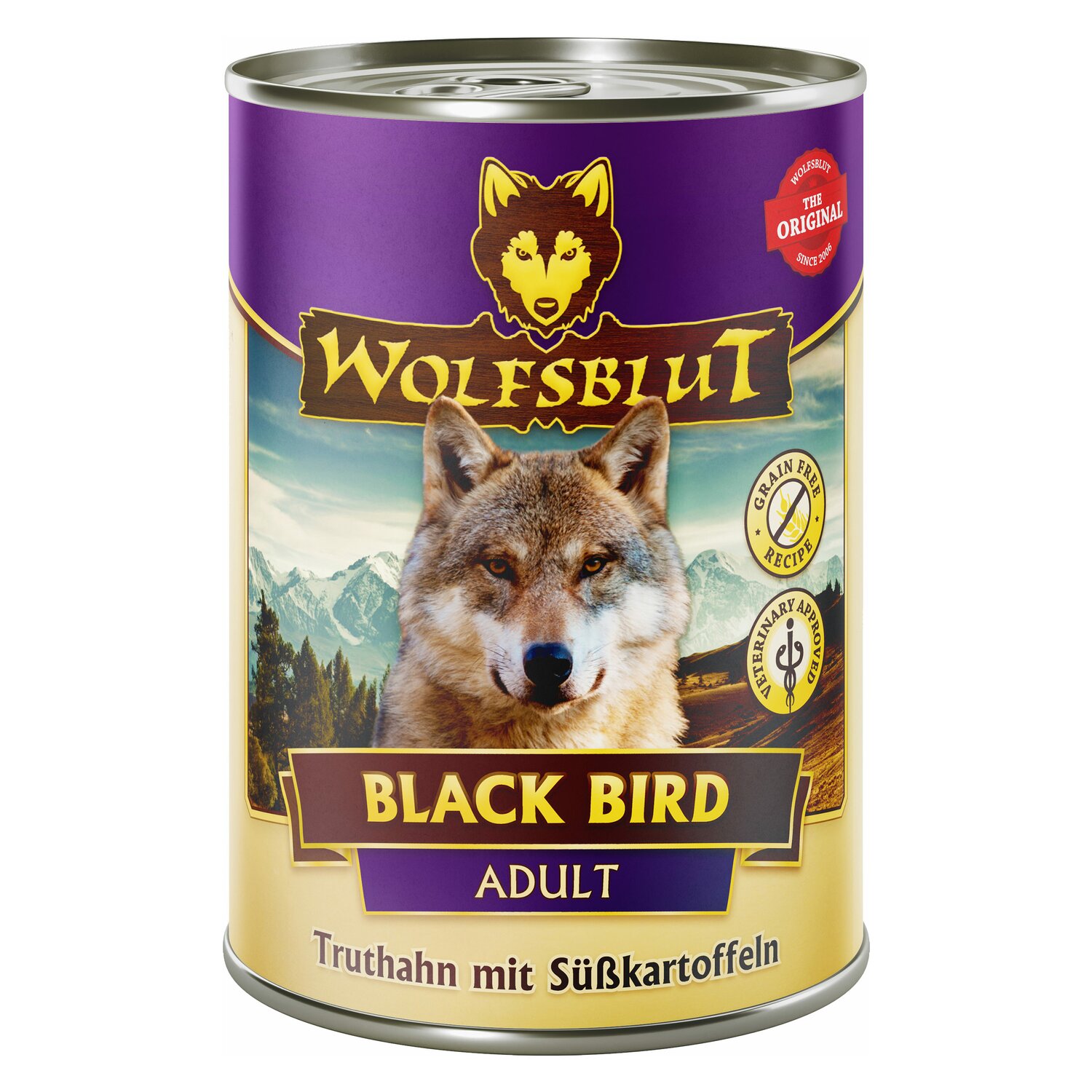 WOLFSBLUT Nassfutter Adult Black Bird - Truthan