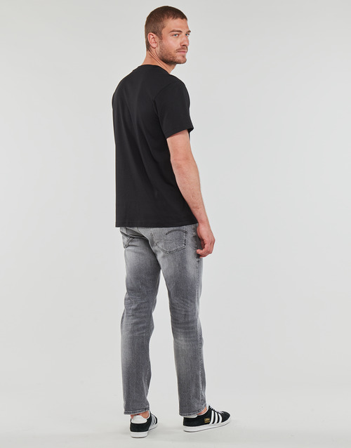 Calvin Klein Jeans - MIX MEDIA POCKET TEE - Noir