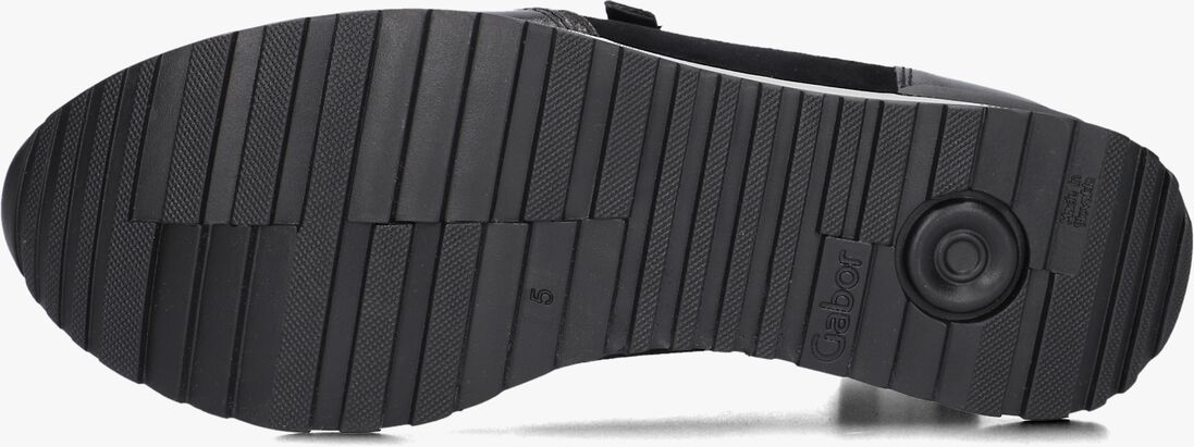 zwarte gabor lage sneakers 528