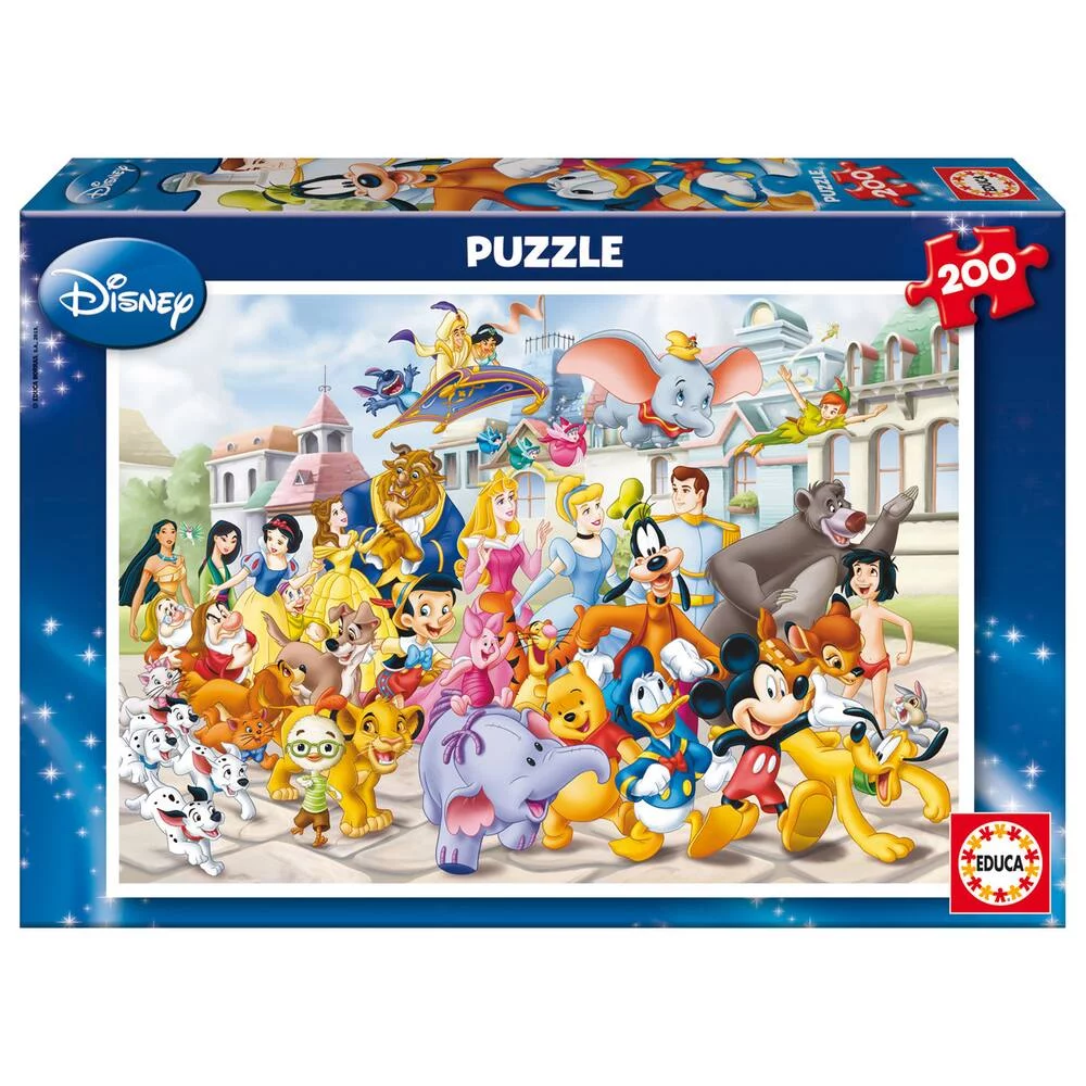 PUZZLE 200 PIECES DEFILE DISNEY