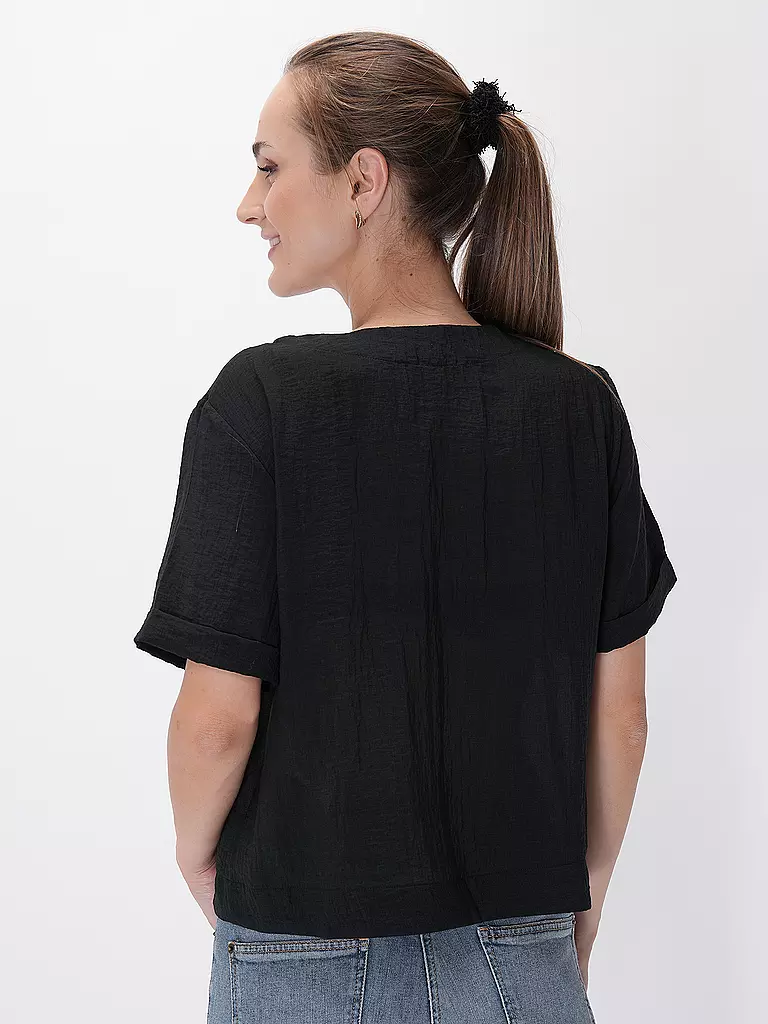 OPUS Blusenshirt FULKA petrol