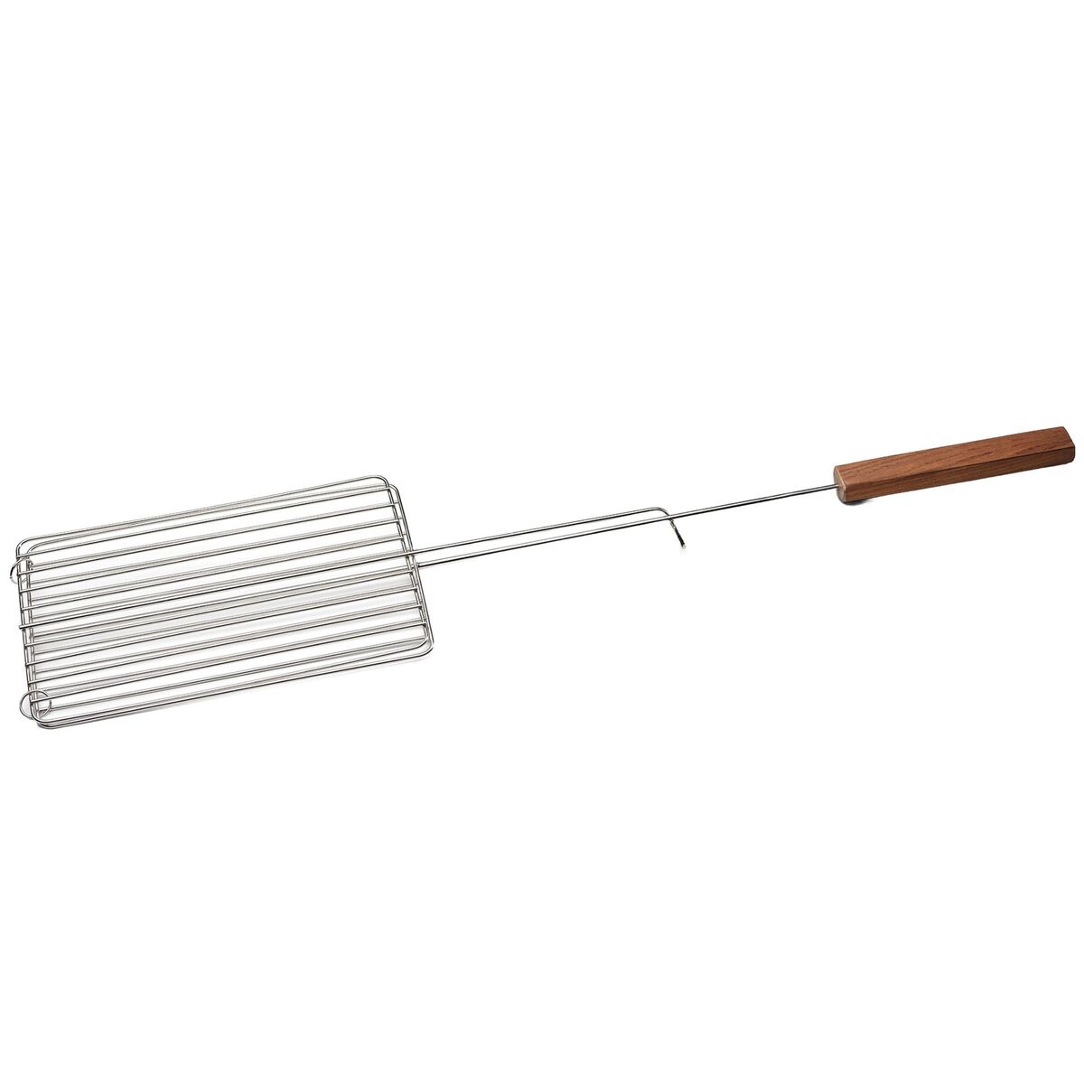 Grillrist med håndtak, rustfritt stål