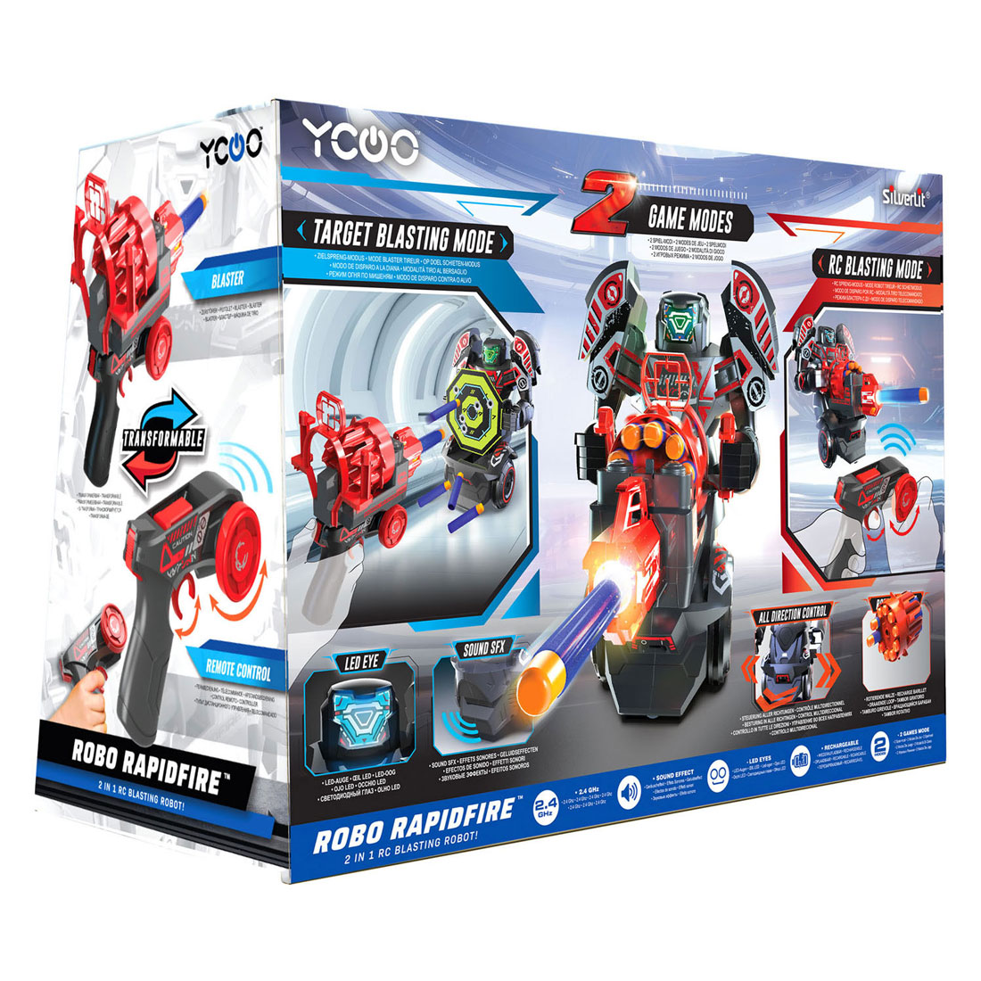 Silverlit Robo Rapidfire Schietende Robot