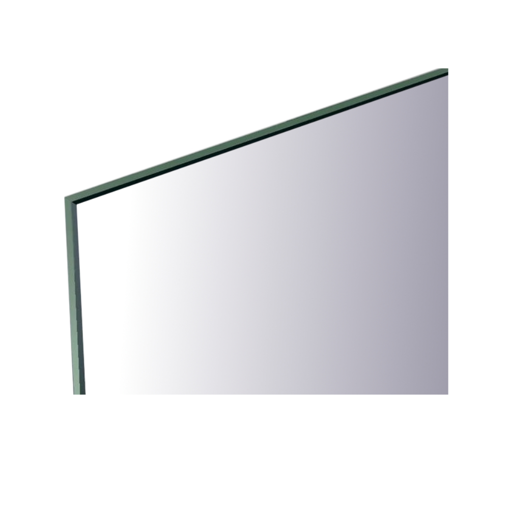 Sanicare Tutti LTA spiegel aluminium met verwarming, verlichting rondom en touch bediening 100cm