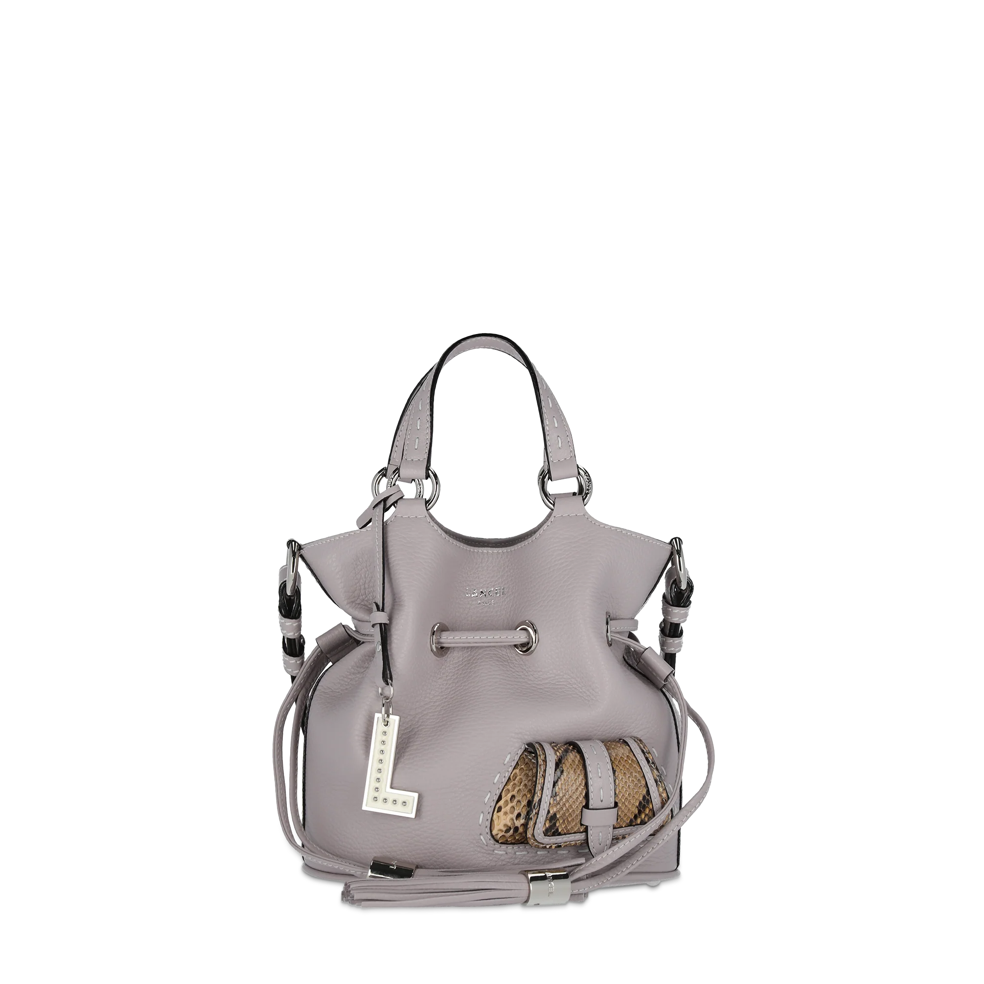Sac seau Premier Flirt de Lancel-Multico Gris Mauve