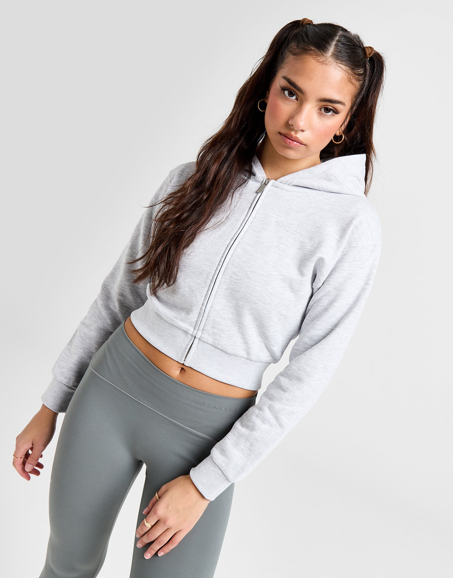 Gym King Sweat à Capuche Zippé 365 Femme