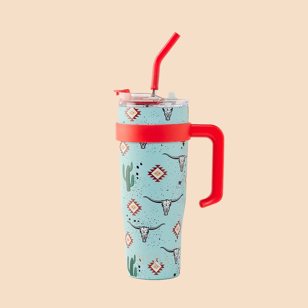 Myra Bag Wide Wyoming Tumbler Sea Blue