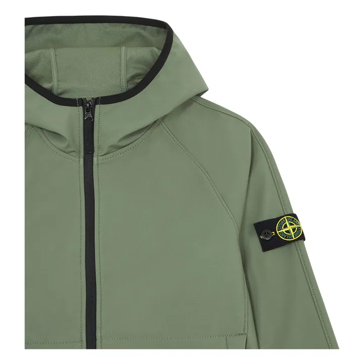 Stone Island Veste Capuche | Vert kaki