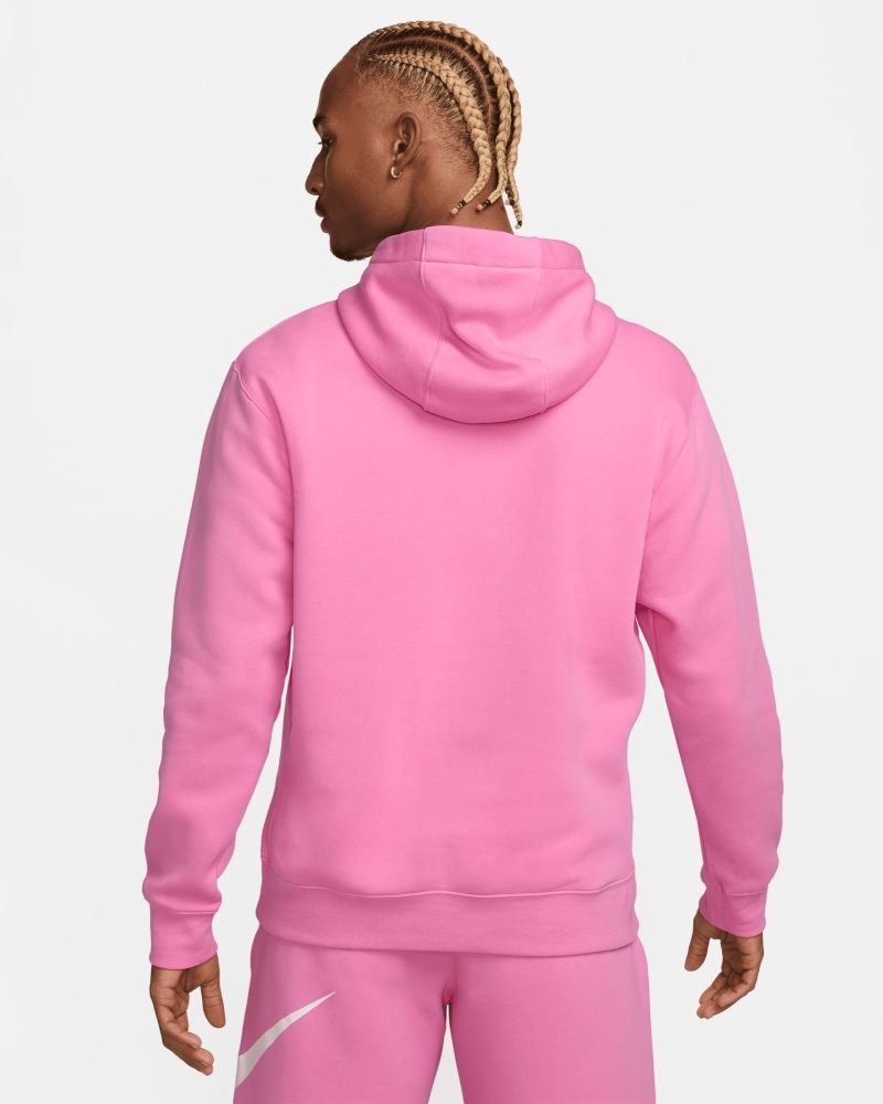 Sweat à capuche Nike Sportswear Club Fleece Rouge pour homme
