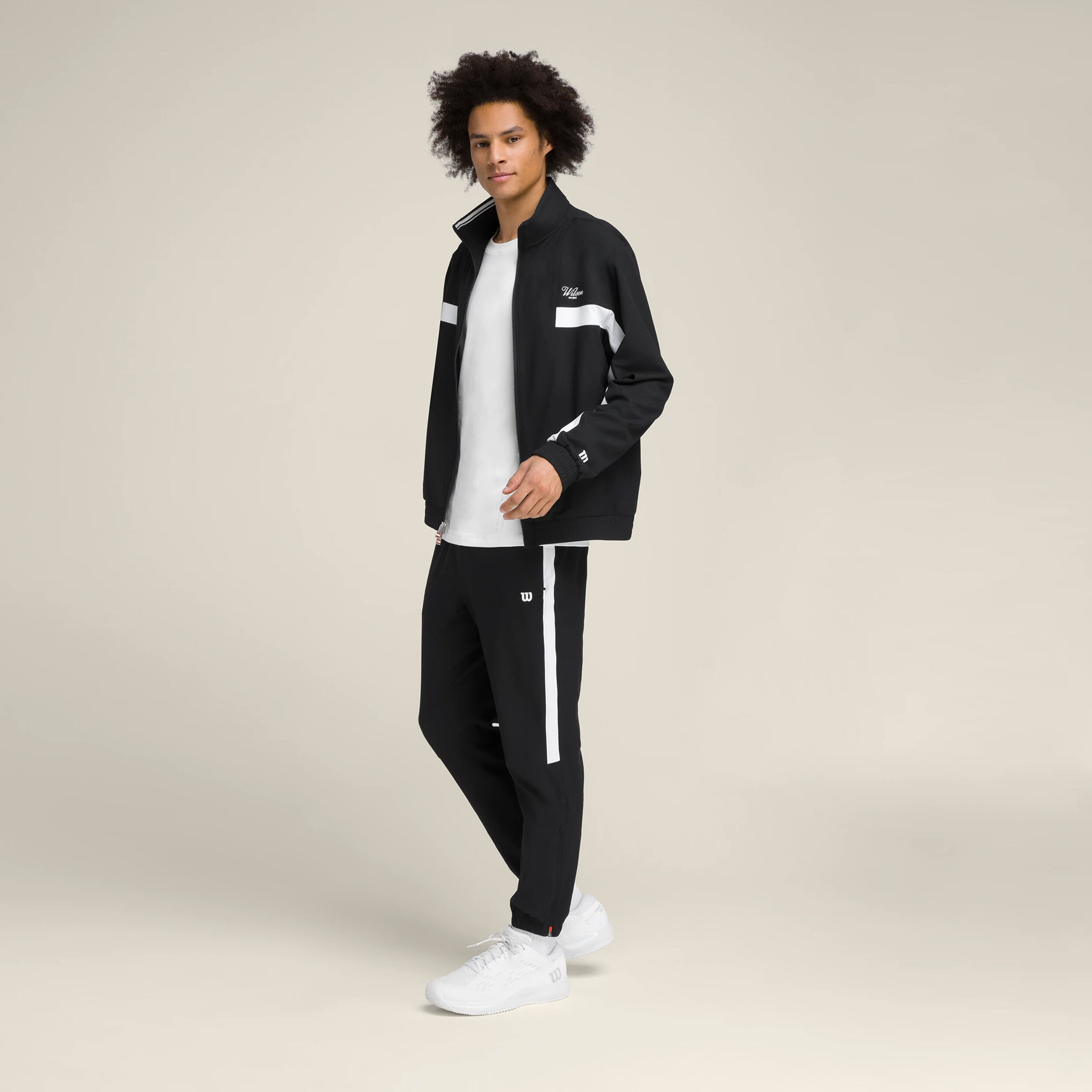 Wilson Grand Slam Pantalon Survêtement Hommes - Noir