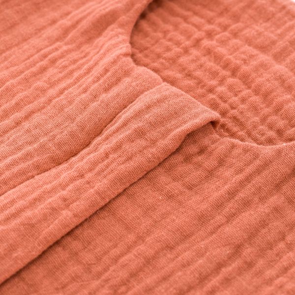 Träumeland Liebmich Zomerslaapzak - 60 cm - Mousseline - Apricot