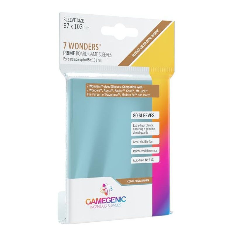 Sleeves prime 7 wonders - 67 x 103