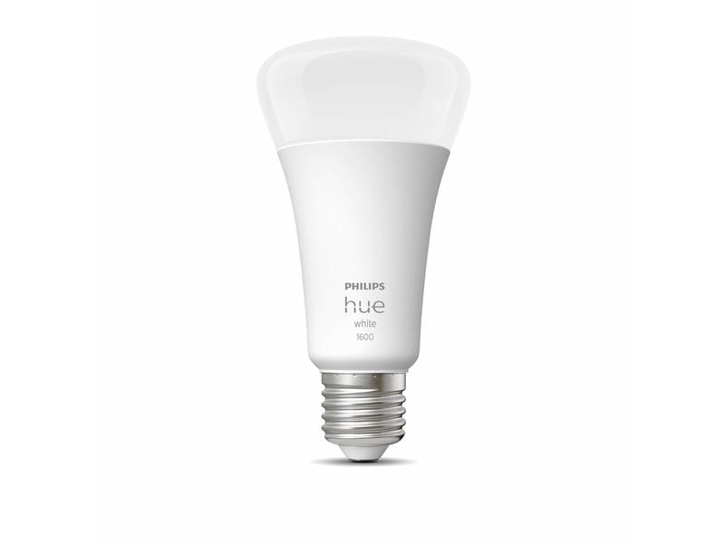 Philips Hue Leuchtmittel White E27 Einzelpack 1600 lm Per Bluetooth steuerbares Hue E27-Leuchtmittel