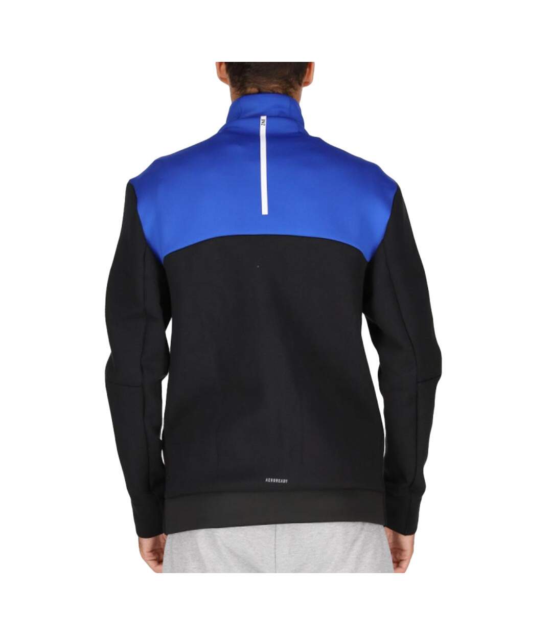 Veste de survêtement Noir/Bleu Homme Adidas M Zne Tracktop