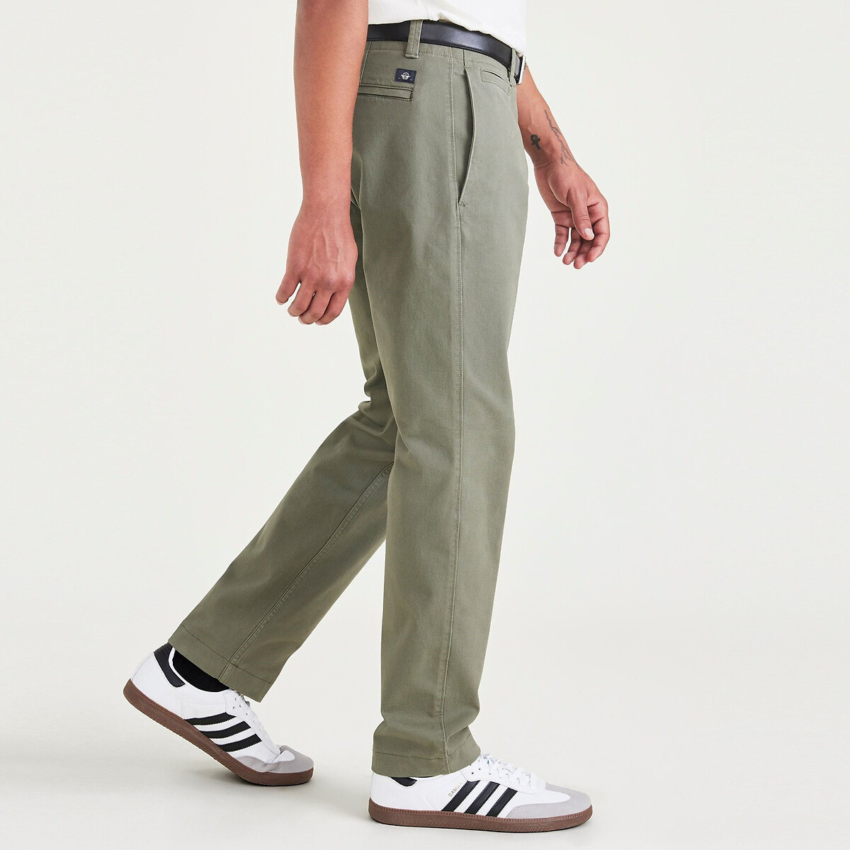 Calças Slim Cáqui California da DOCKERS