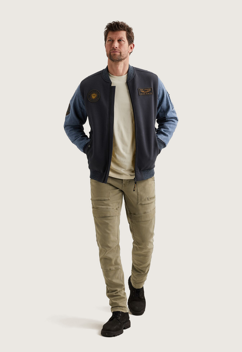 PME Legend Badges Hybrid Jacket