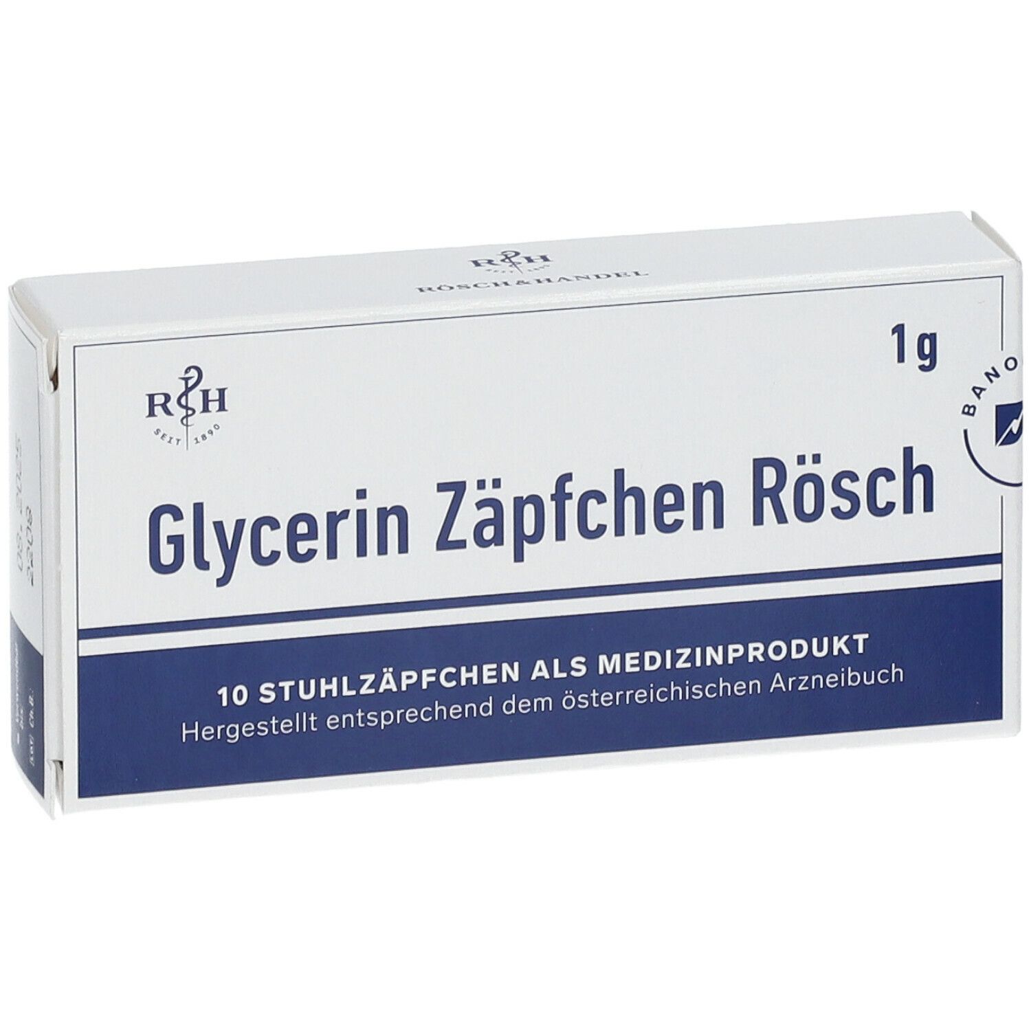 Glycerin Zäpfchen Rösch 1 g
