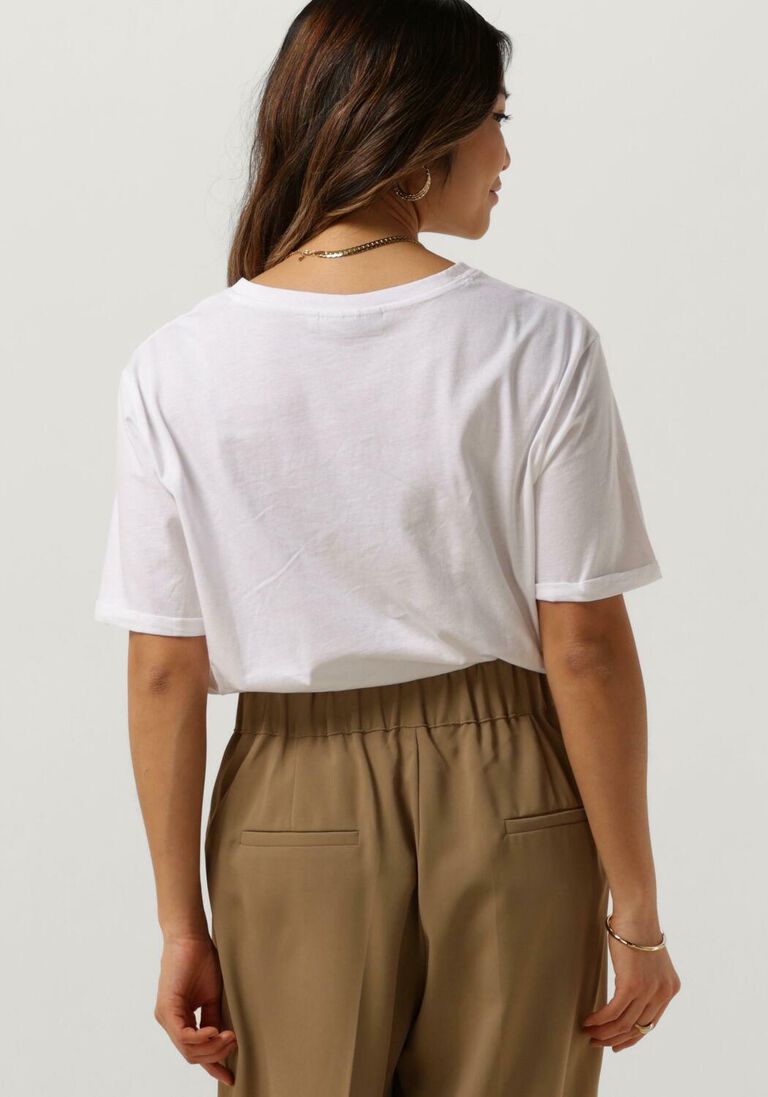 MSCH COPENHAGEN ecru msch copenhagen t-shirt mschterina organic tee