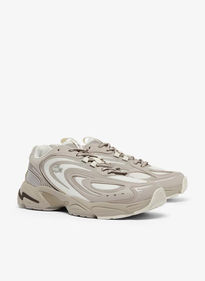 Lacoste Storm 2k Sneakers Heren Grijs Mesh Synthetisch