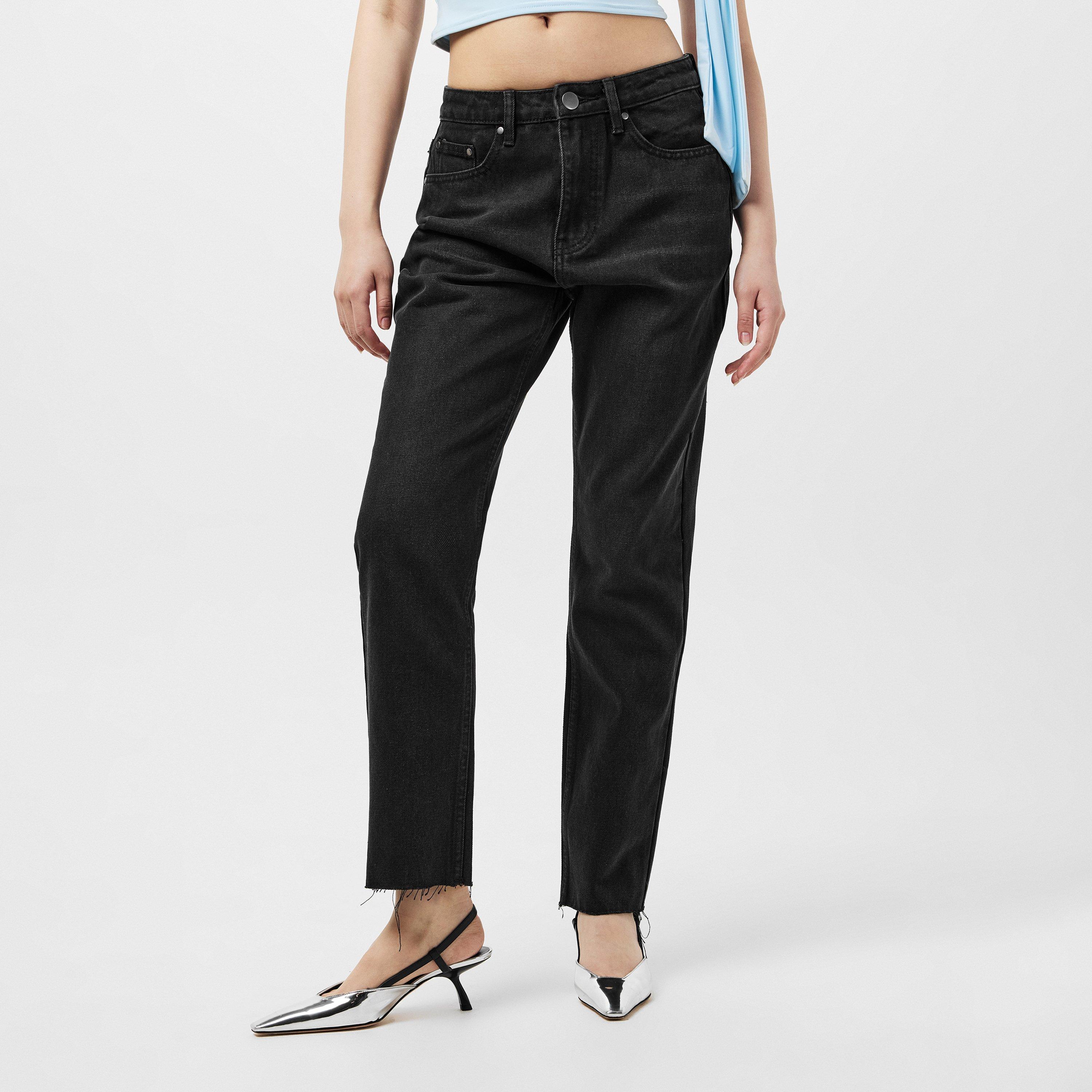 Missy Empire ME Denim Mom Jeans Womens