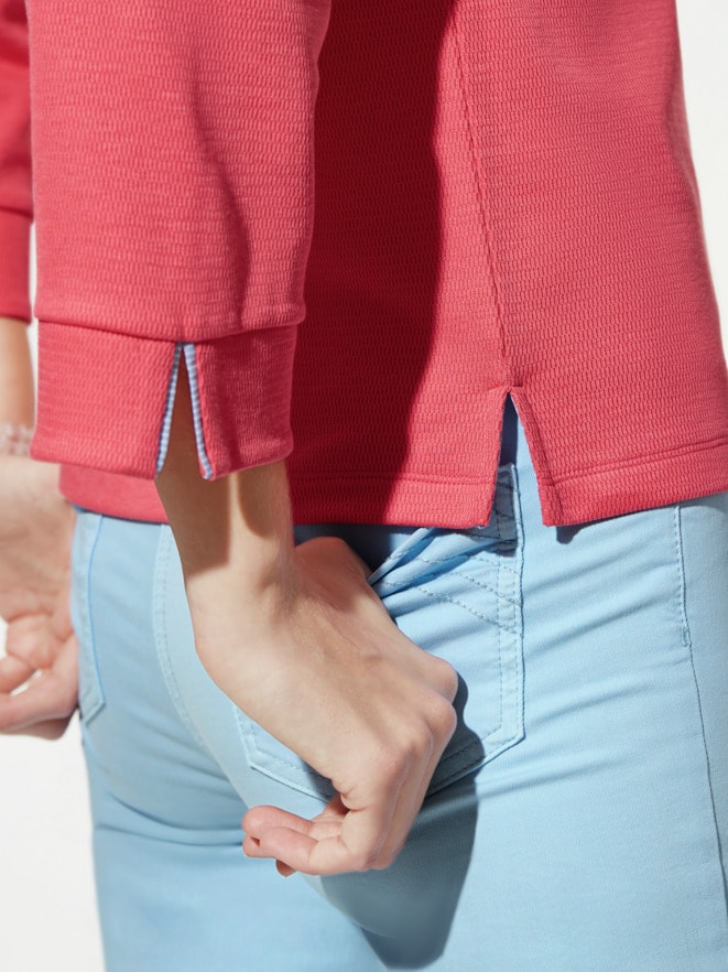 Poloshirt Strukturmuster