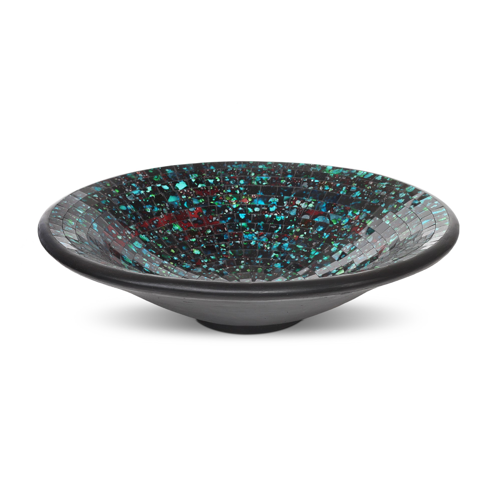 Mosaikteller 'Renoir', multicolor, in 3 Größen von fischer's lagerhaus