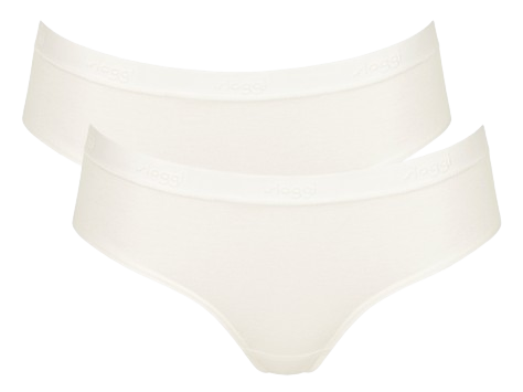 Sloggi Go Casual Hipster Dames Hipster 2 Pack White Maat XXL 1 Stuk