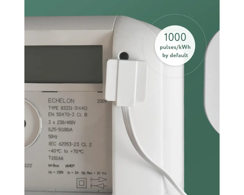 vriend Elektriciteitsmeterinterface 2 LED (Zigbee) Meteruitlezing, energieverbruiksbewaking, interface voor elektriciteitsmeters met LED-pulsen