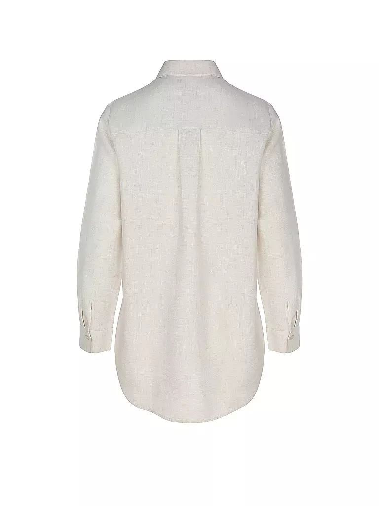 S.OLIVER Leinenbluse  creme