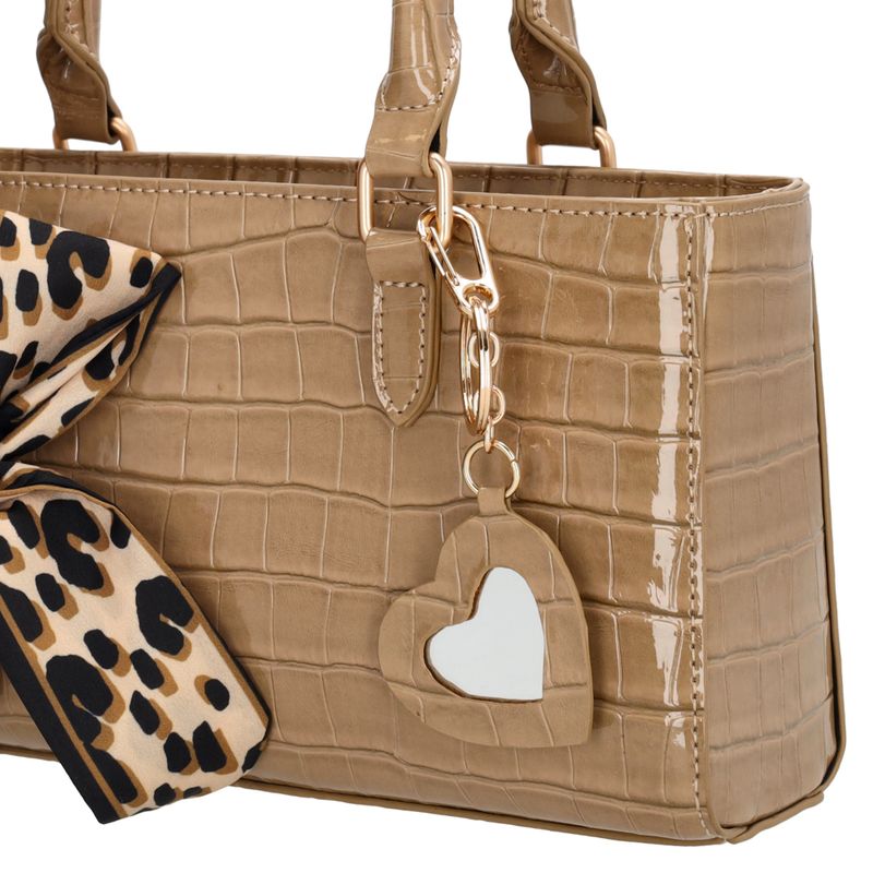 Charm Schoudertas Taupe Dames
