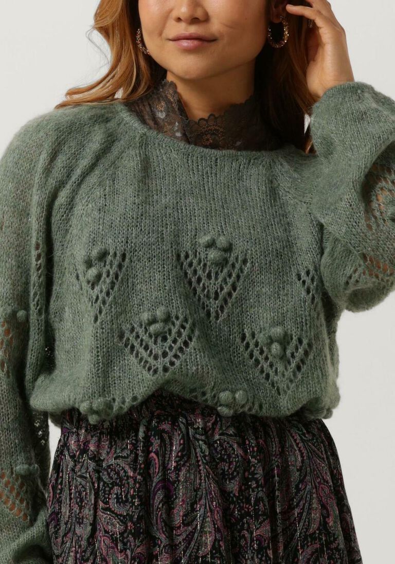 LOUIZON mint louizon trui yeepi pull