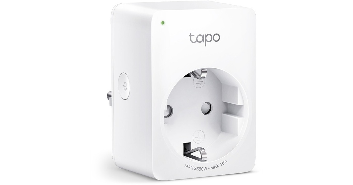 TP-LinkTapo P110 Mini Smart Wifi-stopcontact schakel stekkerdoos  (Wit)