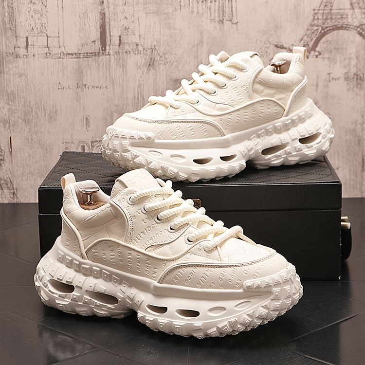Mr Ozera - Platform Paneel Sneakers