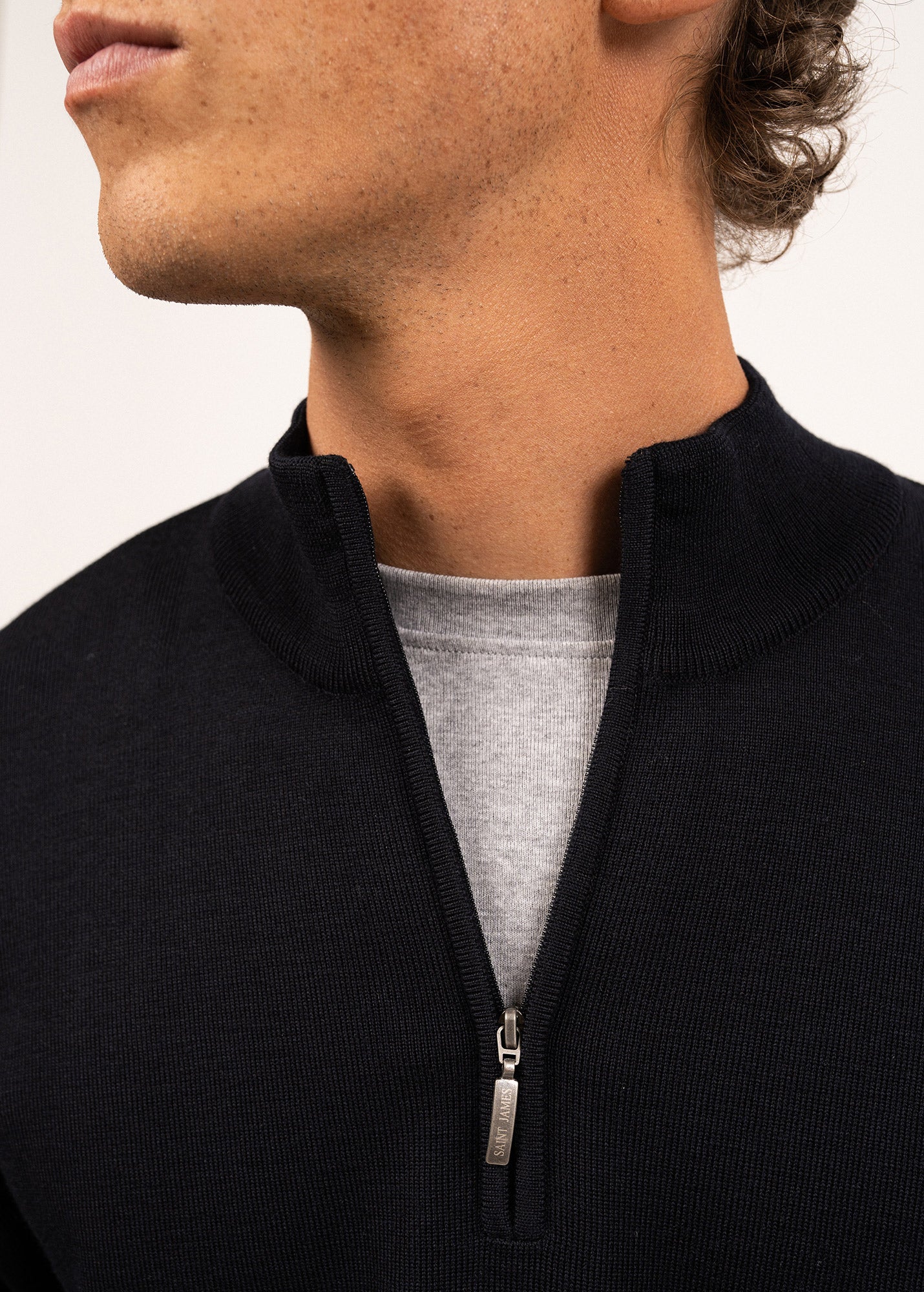 Pull col montant zippé Crossley