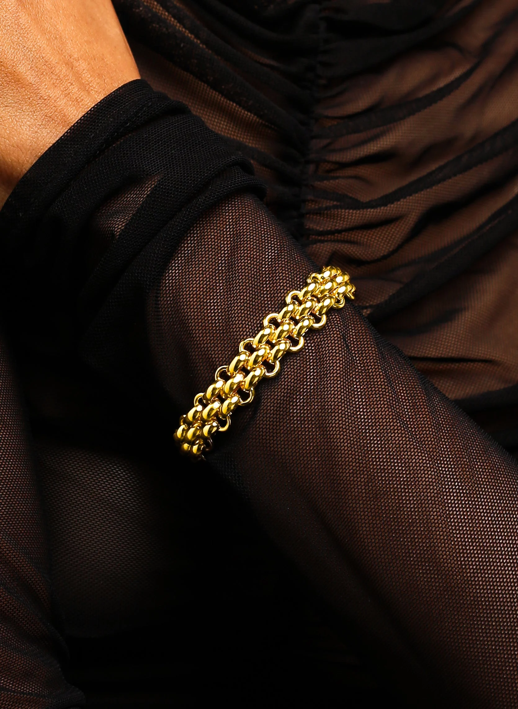 ELINE - Bracelet chaîne eline | Doré